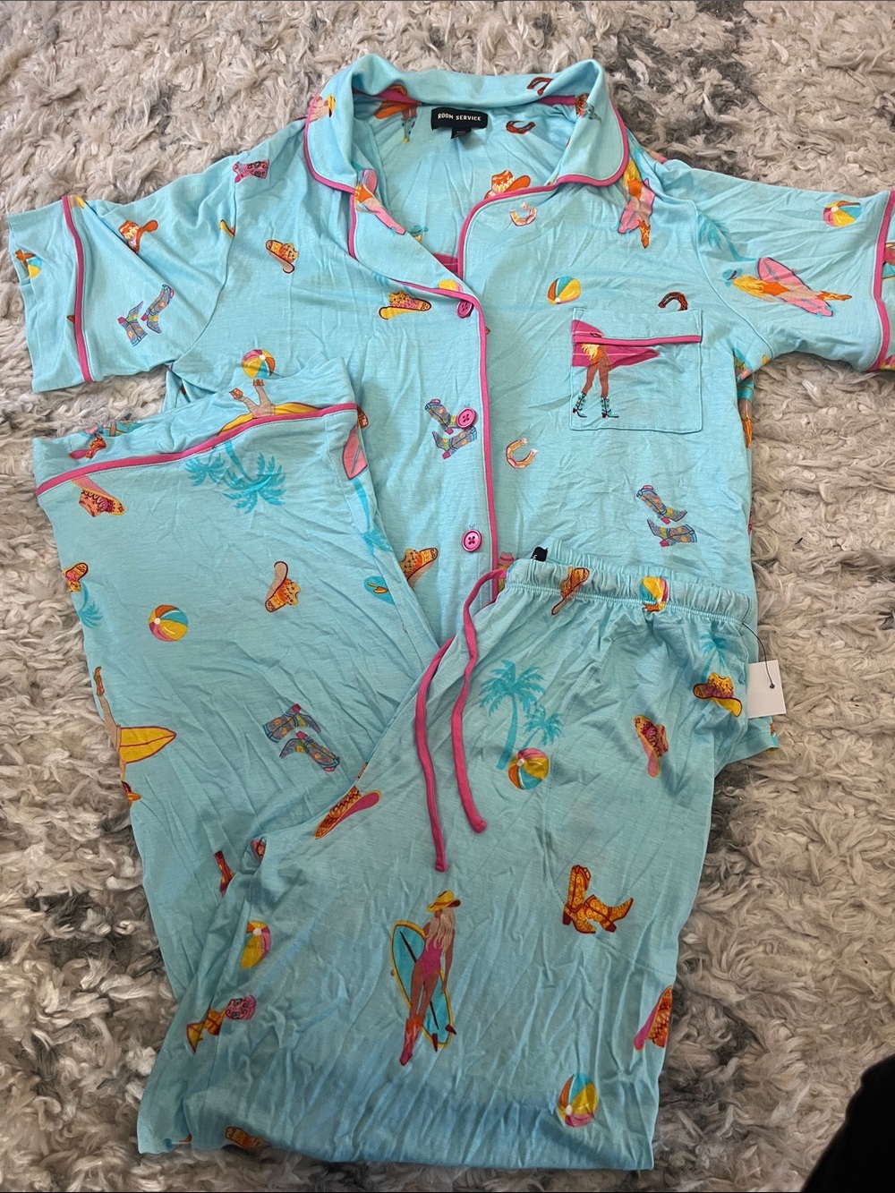 ROOM SERVICE Beach cowgirl pajamas